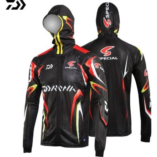 2020 Fishing Clothing Fishing Jacket Summer Qucik Drying Sun Protection Anti-UV Breathable Hooded Cycling Fishing Shirt
