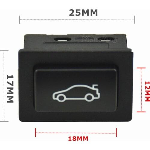 61319200316 Car Trunk Unlocking Release Switch Button Car Accessories For BMW F20 F30 F35 F10 F11 F18 E84 3 5 7 Series