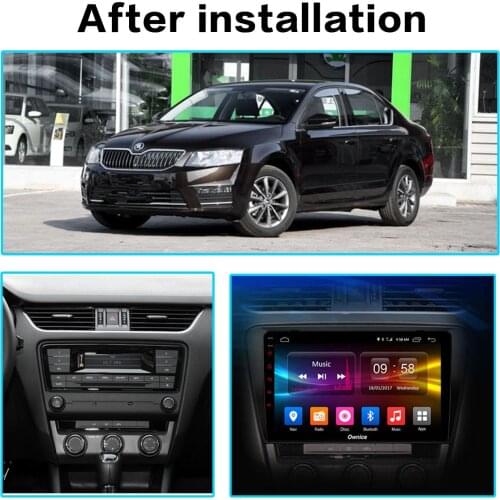 For VW Skoda Octavia 2014 2015 2016 2017 Car radio player Android 10 64GB GPS Navigation Multimedia Player Radio