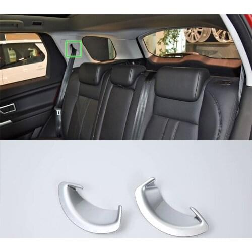 Auto accessories Seat belt sequins 2pcs Car interior accessories For Land Rover Discovery Sport 2017