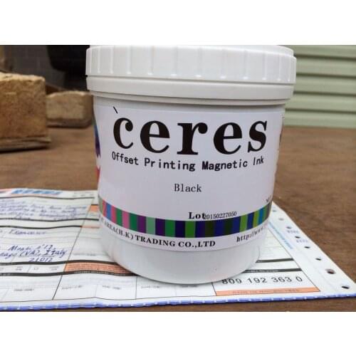 This link is for my Russia customer,1kg offset magnetic black ink+1kg offset UV invisible ink grass green