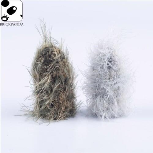 Soldier Ghillie Suit Building Blocks Camouflage Army Military SWAT Accessories Weapon Figures Parts Bricks Toys For Children