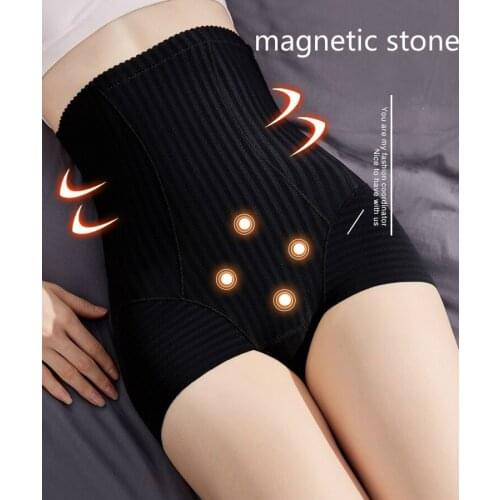 Magnet Shaper Underwear Slimming Panties Control Tummy High Waist Briefs Corset Butt Lifter