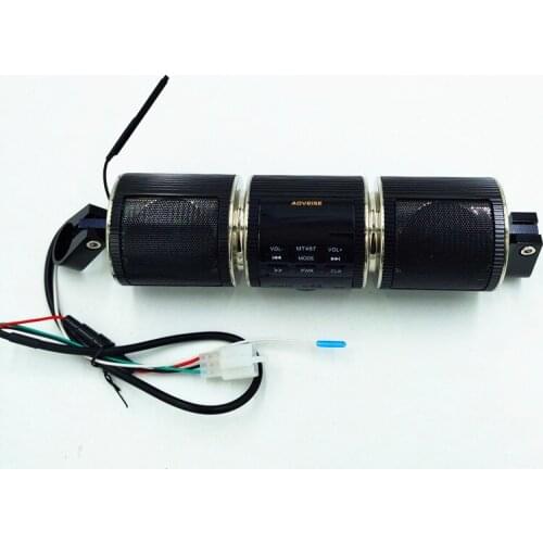 Motor Bluetooth Audio Sound MP3 FM Radio Stereo Speakers Waterproof MM703