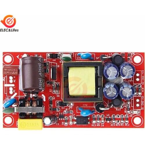 12V 1A/5V 1A Fully Isolated Switching Power Supply Module AC-DC Converter Module 85-265V To 12V 5V Dual voltage isolated output