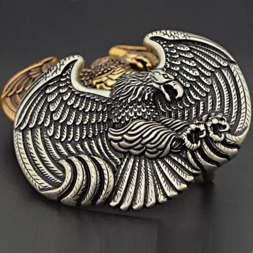 Retro Chinese Style pi dai tou Smooth Buckle Belt Buckle ban kou Within the Fitting Wear Belt Buckle Animal Copper