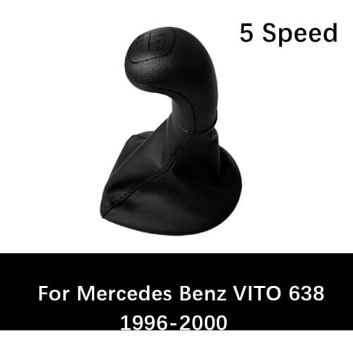 5 Speed Gear Shift Knob For Mercedes Benz VITO 638 1996 to 2000 Auto car Manual Lever Shift Knob Shifter Stick Head
