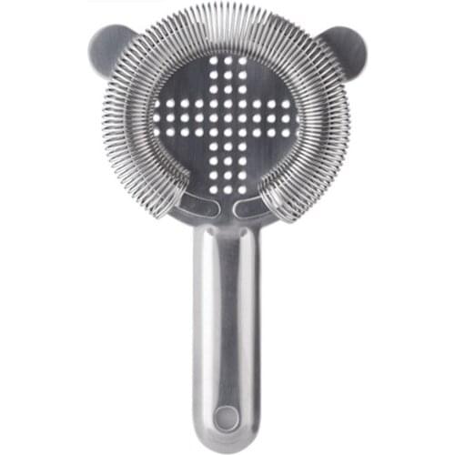 Cocktail Shaker Ice Strainer Bar Accessories Stainless Steel Ice Filter Barware Bar Tools