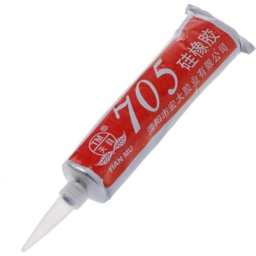 705 Silicone Clear Sealing Glue Waterproof Heat Resist For Electron Component