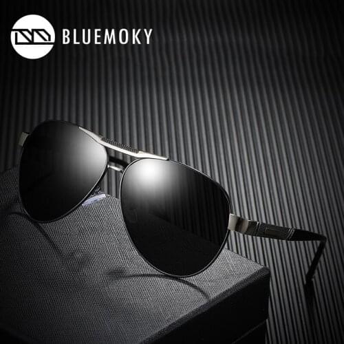 BLUEMOKY Ladies Brand Aviation Sunglasses for Women Polarized UV400 Shades Female Driving Designer Sun Glasses Women Polaroid