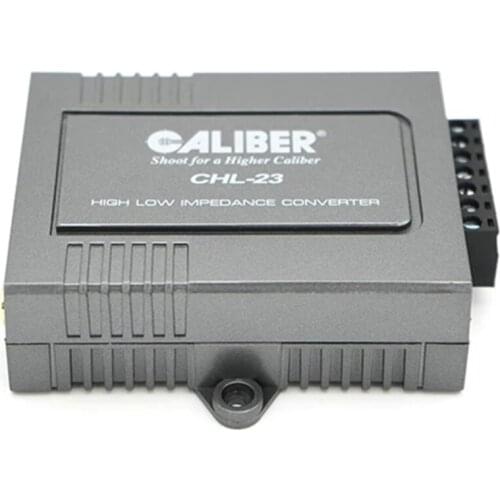 Universal High-fidelity Car Audio Subwoofer Audio Processor Built-in DC Voltage Control Four-way High-to-low Audio Converter