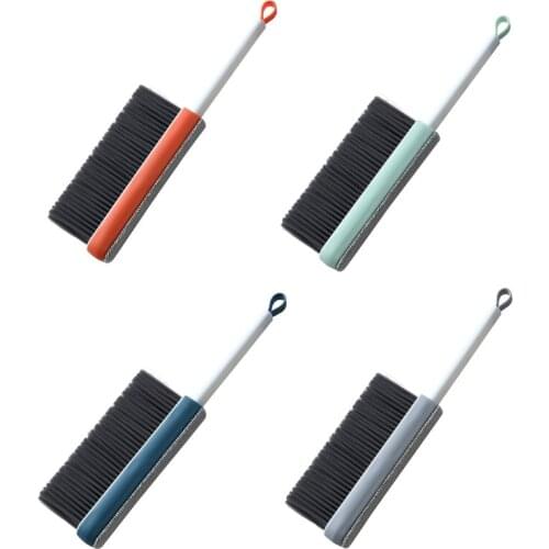 Retractable Dust Removal Sofa Bed Brush Hair Roller Anti-static Soft Bristles