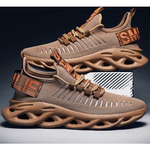 2021 Mens Fashion Sneakers Breathable Athletic Shoes Men Sports Jogging Shoes Size:39~46