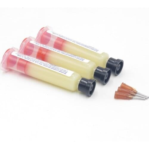 Solder Flux Paste 559 10cc NC-559-ASM-UV Flux Paste Lead-Free Solder Paste Flux + Needles