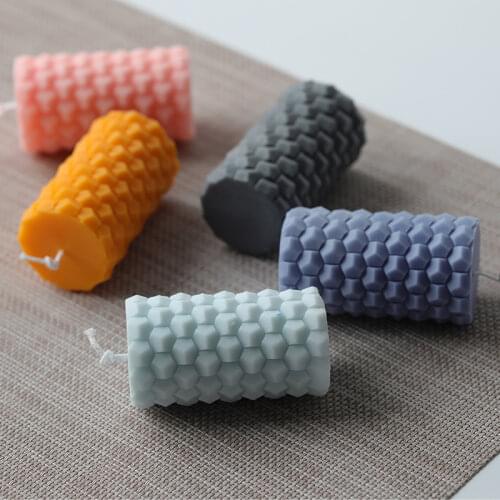 3D Honeycomb Scented Candle Silicone Mold Handmade DIY Candle Mold Decorative Creative Candle Mold Silicone Mold Resin Mold