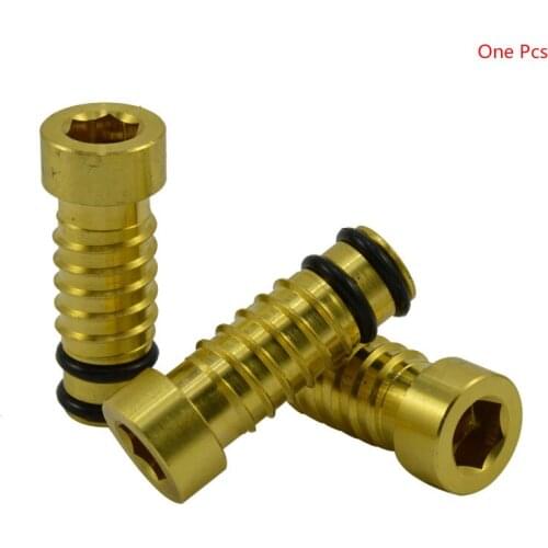 Aluminum plastic pipe special plug 16/20/25 floor heating pipe pressure plug leak test plug end cap fitting copper tube plumbing