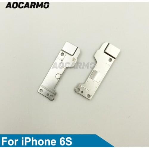 Aocarmo For iPhone 6S Home Button Mounting Metal Plate Gasket