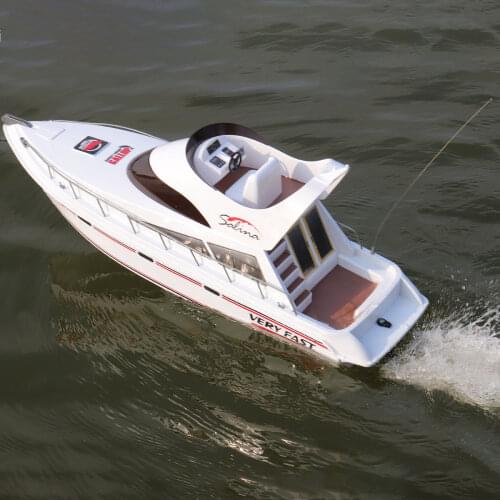 Large Radio Control Boat Motor Speedboat Electric Boat Motor Fishing Boats Model Children Gift Bateau Amorceur Boat Toys AC50YK