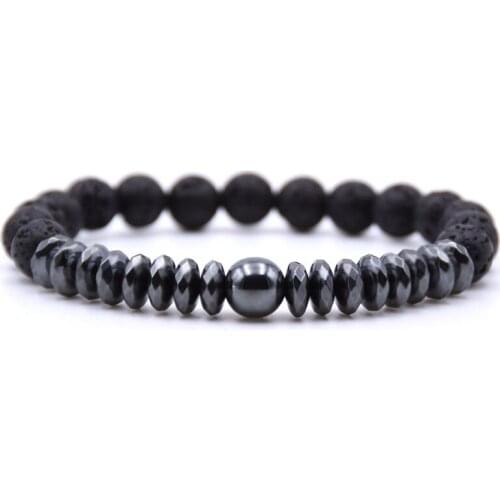 Rose Gold Beads Natural Stone Bracelet Man Fashion Women Gift For Bracelets