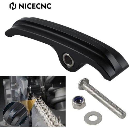 NiceCNC Motorcycle Stainless Steel Chain Guide For Kawasaki KLR650 2008-2018 2009 2010 2011 2012 2013 2014 2015 2016 2017