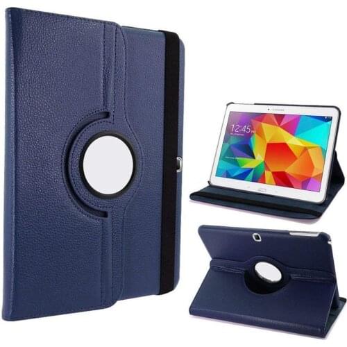 Tab 3 10.1 GT P5200 P5210 Case 360 Degree Rotating Flip Cover for Samsung GALAXY TAB 3 10.1 Tablet Stand Pu Leather Cover Case