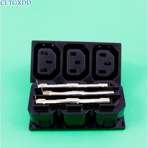Cltgxdd Black 10A 250V abs material IEC-C13 industrial socket CCC CE Rohs PDU / UPS AC power socket