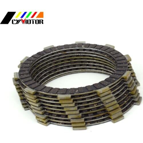 9PCS Motocycle Clutch Friction Plates Disc Set For HONDA CB600F VFR VF 700 750 C C2 CD F VFR800Fi CBR 600 900 F2 F3 SE SJR RE RR