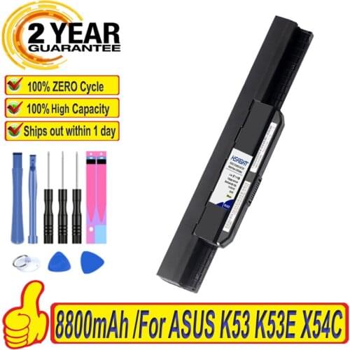 Top Brand 100% New 8800mAh A32-K53 A41-K53 Laptop Battery for ASUS K53 K53E X54C X53S X53 K53S X53E Batteries