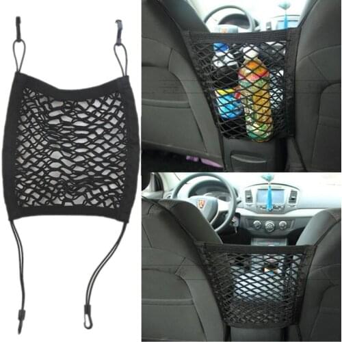 Sell Nylon Car Truck Storage Luggage Hooks Hanging Holder Seat Bag Net Mesh FAS for car accessories
