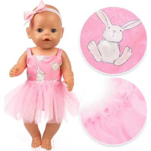 New Dress Suit For 43cm doll Born 17inch Baby Dolls Clothes,Doll Accessories