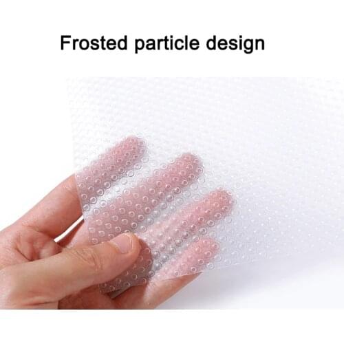 Goods Shelves Transparent Non Slip For Wardrobe Cupboard Kitchen Rack Drawer Liner Cabinets Pad Mat Durable Multi-Function Tools