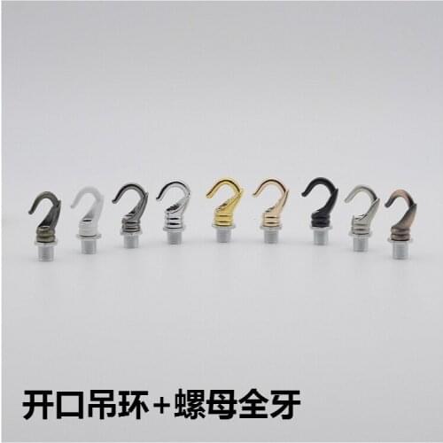 Dining room bar lamp hook/ Load bearing / Opening hook / hanging hook / hanging rings / M10 inner tooth Lighting accessories DIY