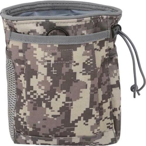 Tactical Military Pouch Nylon Molle Waist Bag Ammo Bullet Holder Multifunctional Attached Bag Outdoor Sports Tool Bag