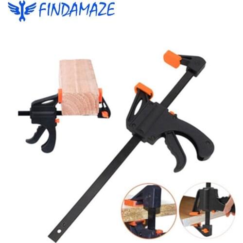 Woodworking Clip Clamping Tool Universal Tool Clamping Wood Fixing and Adjustable Pressing Force Extrusion Tool Set 4 Inch 1pcs