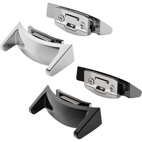 2Pcs Stainless Steel Watch Band Connector Adapter 20mm For Samsung Gear S2 RM-720