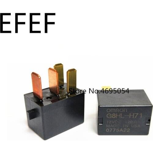 Free shipping lot(5pieces/lot) 100%Original New G8HL-H71 G8HL-H71-12VDC G8HL-H71-DC12V 4PINS 20A 12VDC Automobile relay