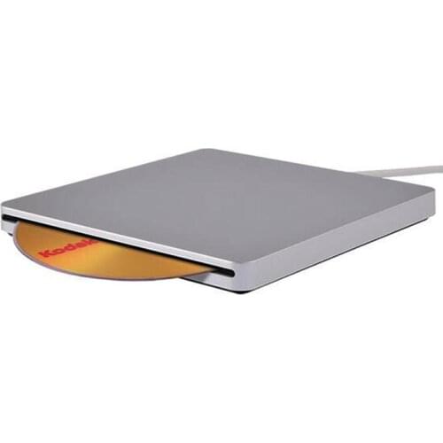 R7 Optical Drives Cases Portable USB2.0 Gadgets DVD-Rom CD SATA External Slim for Macbook Air Laptop PC Not Supports DVD Burning