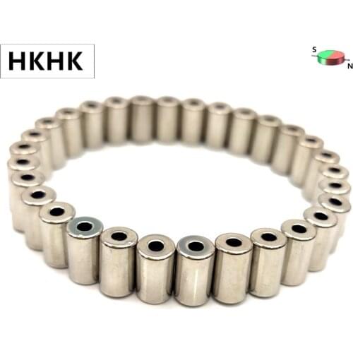 NdFeB Magnet Ring Dia. 8.3x4.5x15 mm Diametrically Magnetized N48M Strong Magnet Neodymium Permanent Rare Earth Magnets 5-20PCS