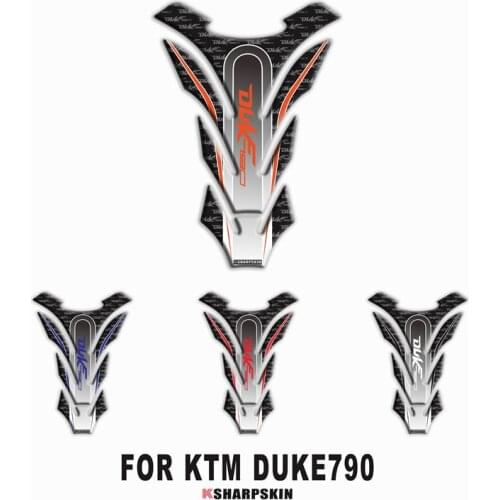 New Motorcycle 3D Fishbone Cover Fuel Tank Sticker Personality Creative Applique Applies to for KTM DUKE790