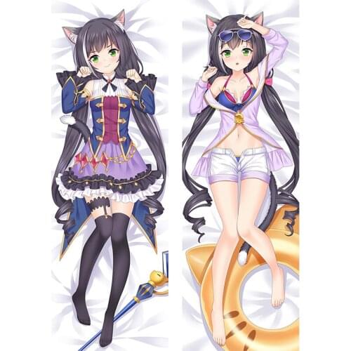 Newly Design Anime boy Girl Body Pillowcase Hugging Dakimakura Princess Connect! Re:Dive Kyaru Sexy Cover Home Room Decor Long