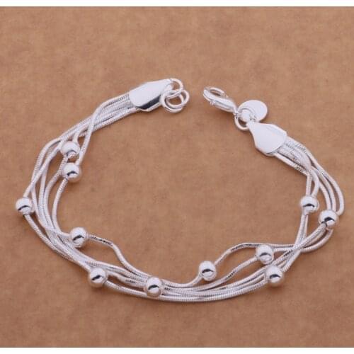 Wholesale High quality silver plated Fashion jewelry Bangles WB-018