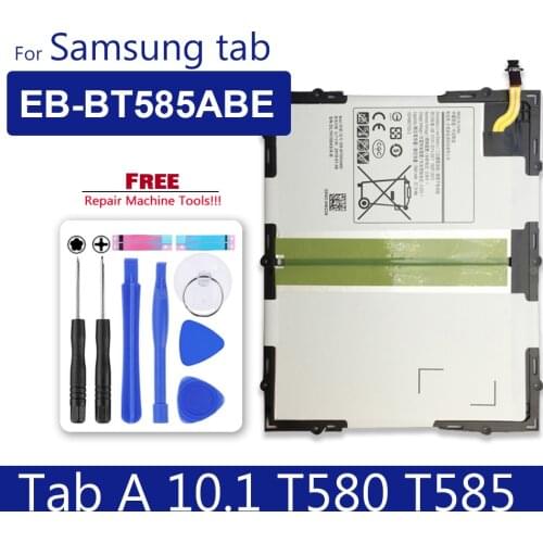 7300mAh EB-BT585ABE Replacement Battery For Samsung Galaxy Tablet Tab A 10.1 2016 T580 SM-T585C T585 T580N