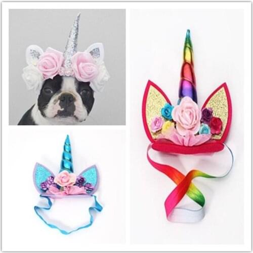 Dog Grooming Hair Headband Hair Accessories Birthday Makeup Party Personality Pet Hair Accessories