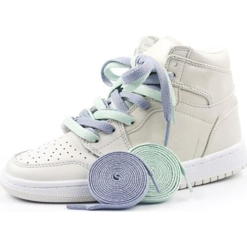 1pair Flats Shoelace for AF1 Sneaker Shoelaces Candy Color Shoelace for Women and Men Shoes Lace Shoe Accessories