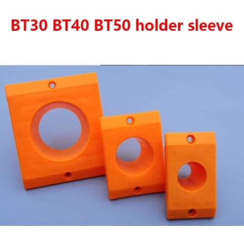 1pcs ABS chuck sleeve bt30 bt40 bt50 BT30 BT40 tool holder set base for tool car cnc machine center plastic box