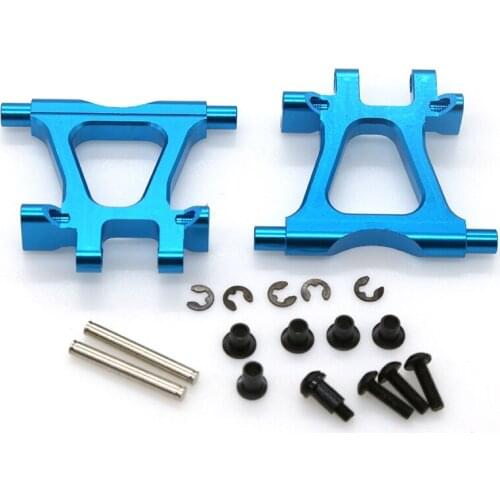 2Pcs Metal Rear Lower Suspension Arms Swing Arm for Tamiya TT02 TT-02 1/10 RC Car Upgrade Parts
