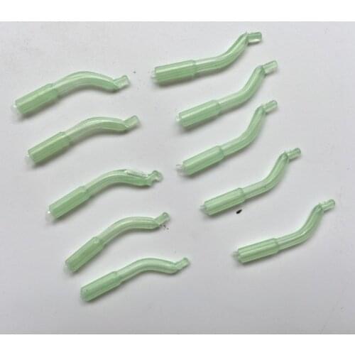 20pcs/lot Carp Fishing hook sleeve hair rig Aligner sleeves Soft Anti tangle Positioner terminal tackle carp fishing accessories