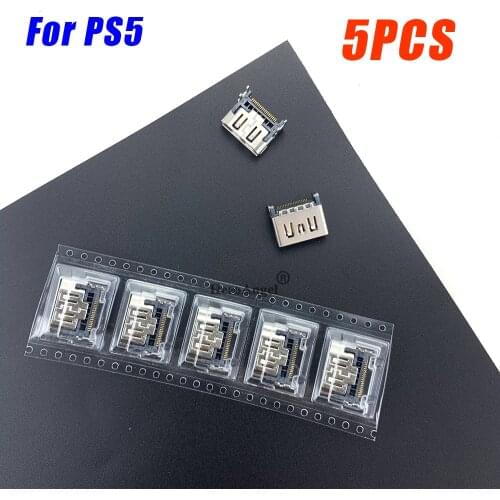 5PCS/LOT For PS5 Replacement HDMI-compatible Port Connector Socket For Sony PlayStation 5