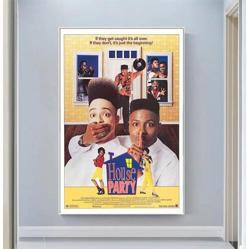 CP1127 House Party Classic Hot Movie Print Silk Fabric Poster Indoor Wall Art Decor Gift