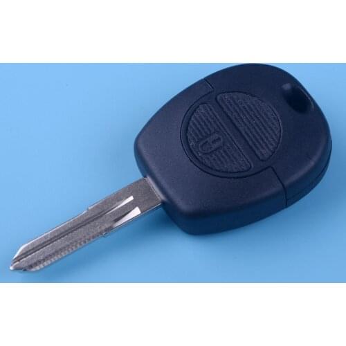 DWCX 2 Button Car Remote Key Shell Case Fob Replacement fit for Nissan Almera Primera Micra Terrano Navara X-Trail